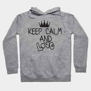 Keep calm and Love Hoodie